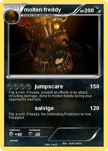 Pokemon molten freddy