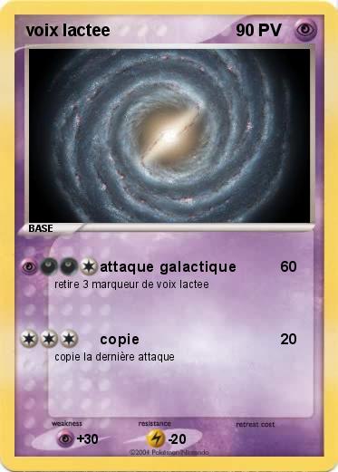 Pokemon voix lactee