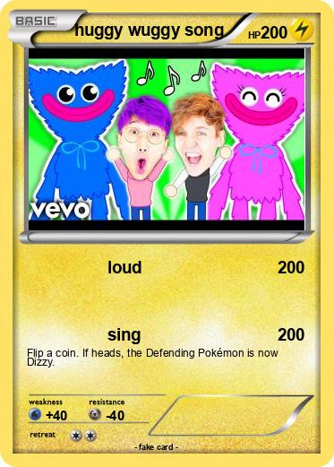 Pokemon huggy wuggy song