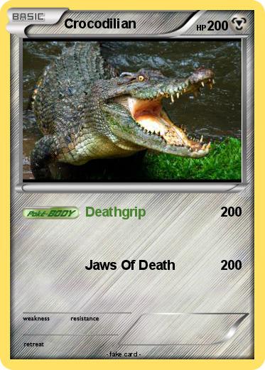Pokemon Crocodilian
