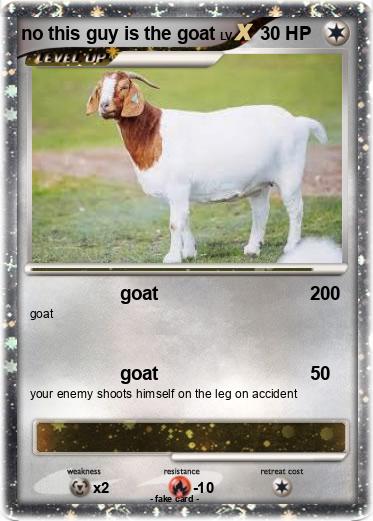 Pokemon no this guy is the goat