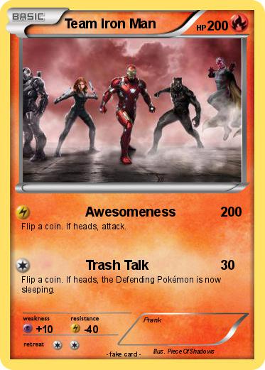 Pokemon Team Iron Man