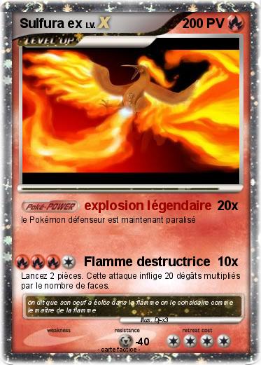 Pokemon Sulfura ex