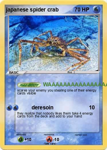Pokemon japanese spider crab