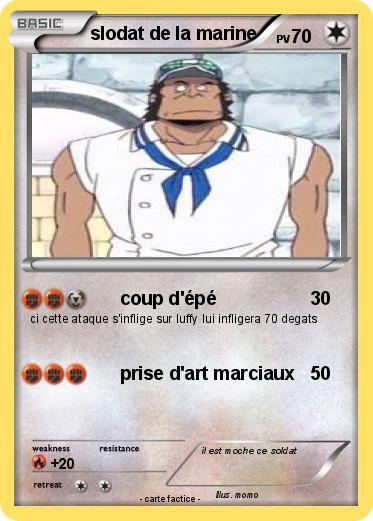 Pokemon slodat de la marine