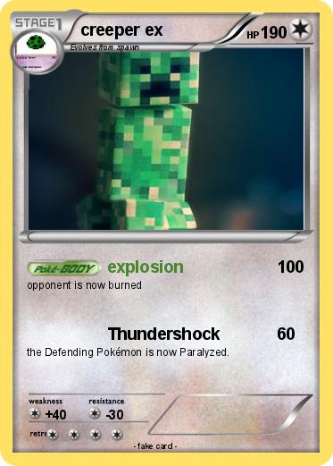 Pokemon creeper ex