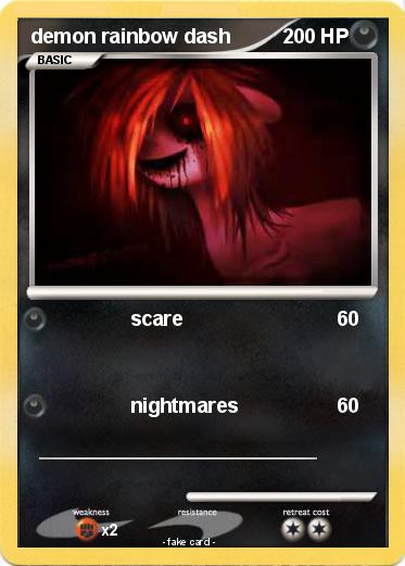 Pokemon demon rainbow dash