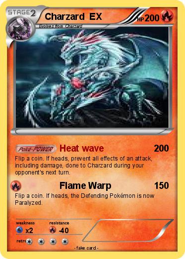 Pokemon Charzard  EX