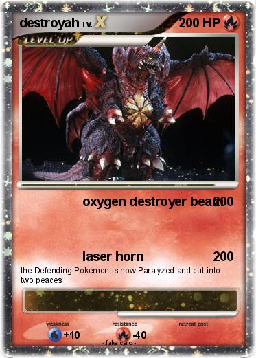 Pokemon destroyah