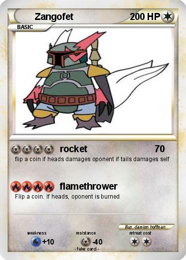Pokemon Zangofet