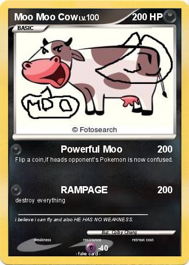 Pokemon Moo Moo Cow