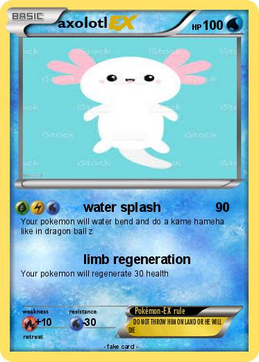 Pokemon axolotl