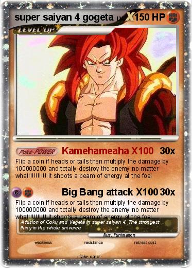 Pokemon super saiyan 4 gogeta
