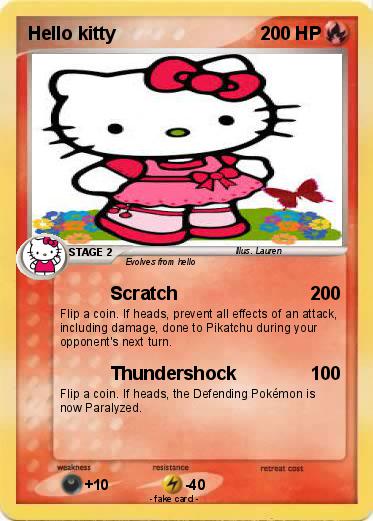 Pokemon Hello kitty