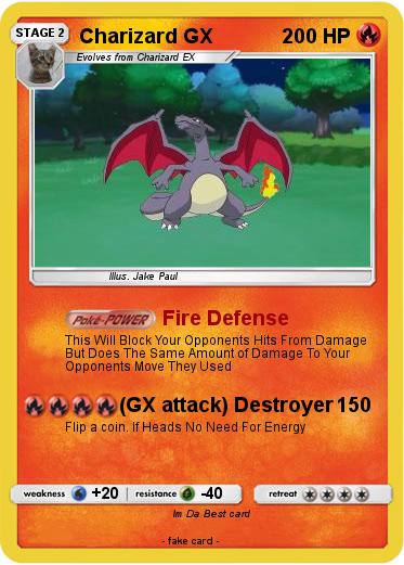 Pokemon Charizard GX