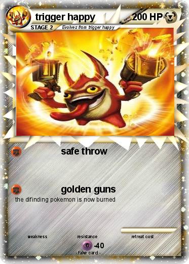 Pokemon trigger happy