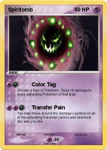 Pokemon Spiritomb