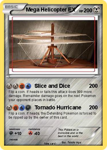 Pokemon Mega Helicopter EX