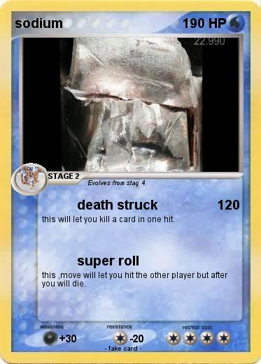 Pokemon sodium
