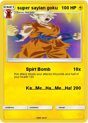 Pokemon super sayian goku