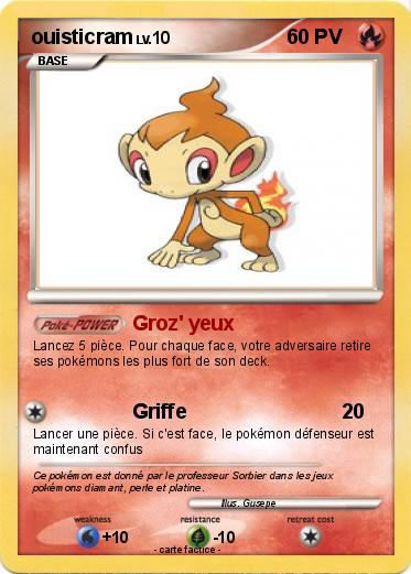 Pokemon ouisticram