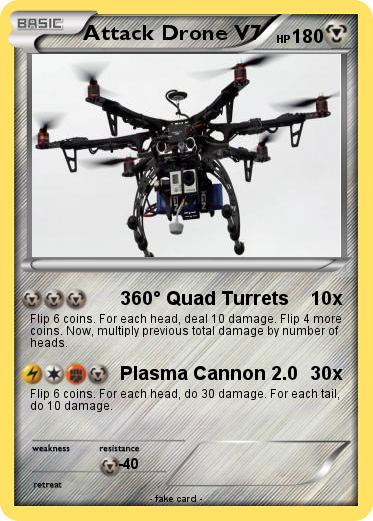 Pokemon Attack Drone V7