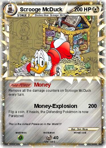 Pokemon Scrooge McDuck