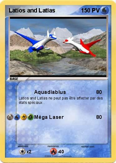 Pokemon Latios and Latias