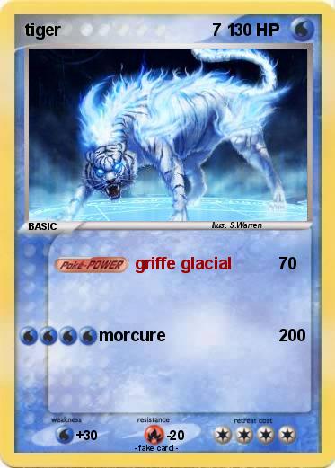 Pokemon tiger                                 7 1