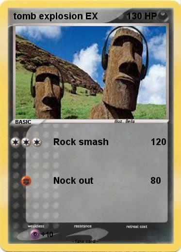 Pokemon tomb explosion EX
