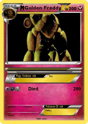 Pokemon Golden Freddy