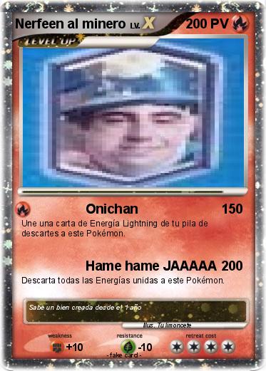 Pokemon Nerfeen al minero