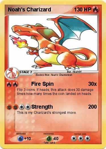 Pokemon Noah's Charizard