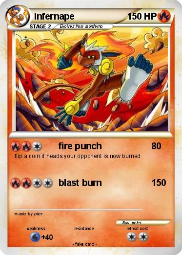 Pokemon infernape