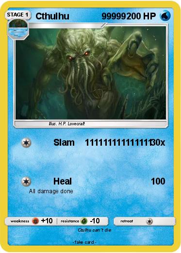 Pokemon Cthulhu             99999