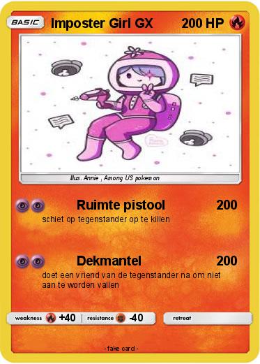 Pokemon Imposter Girl GX