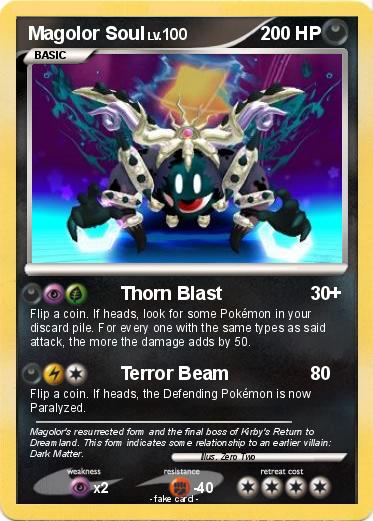 Pokemon Magolor Soul