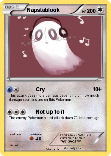 Pokemon Napstablook