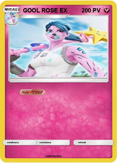 Pokemon GOOL ROSE EX