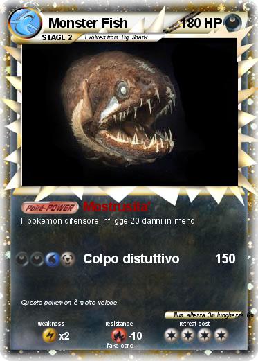 Pokemon Monster Fish