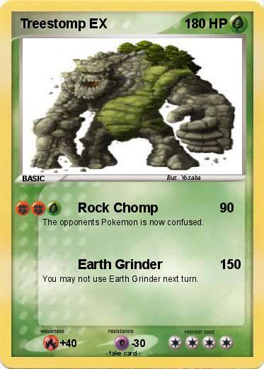 Pokemon Treestomp EX