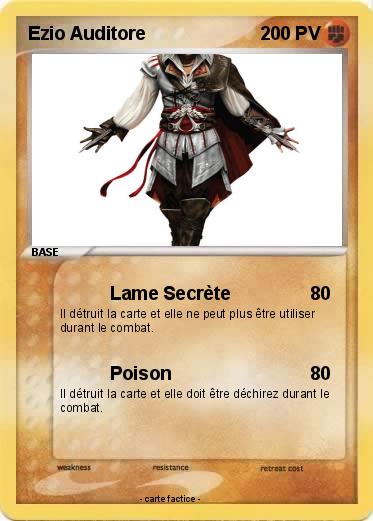Pokemon Ezio Auditore