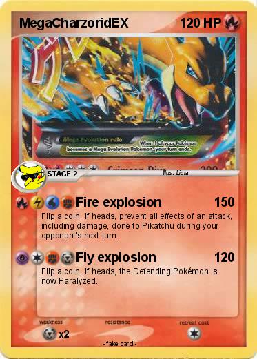 Pokemon MegaCharzoridEX