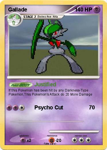 Pokemon Gallade