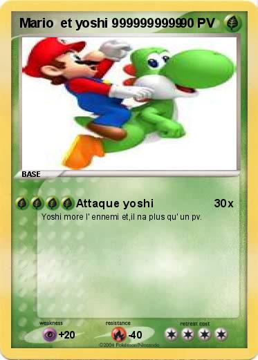 Pokemon Mario  et yoshi 9999999999