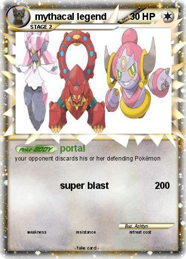 Pokemon mythacal legend