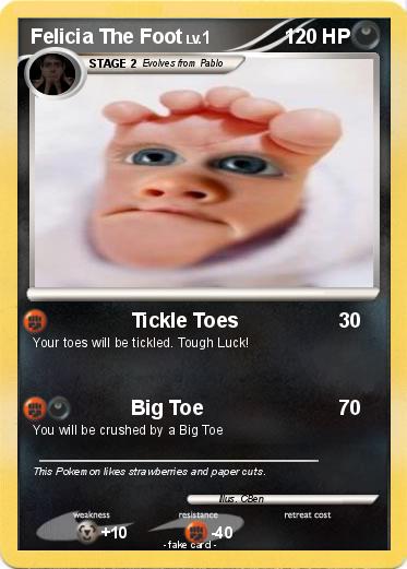 Pokemon Felicia The Foot