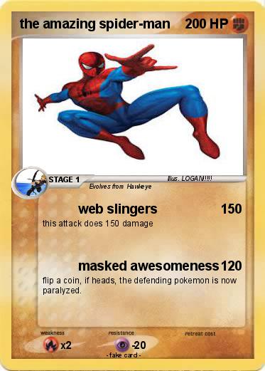 Pokemon the amazing spider-man