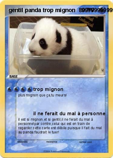 Pokemon gentil panda trop mignon