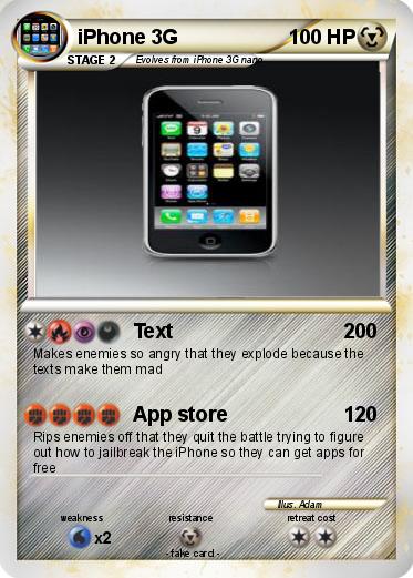 Pokemon iPhone 3G